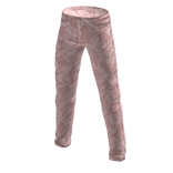 Pink Lace Skinny Jeans