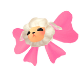 Pink Lamb Bow