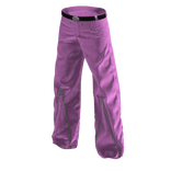 Pink Leather Y2K Biker Pants