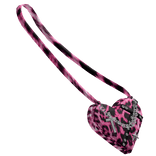 Y2K Pink Cheetah Print Cross-Body Bag 