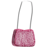 Pink Leopard Print Purse