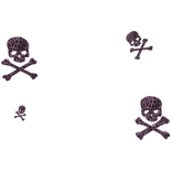 Pink Leopard Print Skull Aura