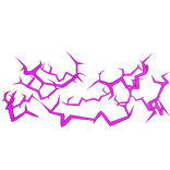 Pink Lightning Top Aura