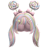 Pink  lollipop pigtails 🍭