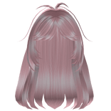 Pink long hair