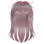 Pink long hair