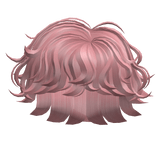 Pink Messy Boy Hair