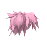 Pink Messy Scene Hair