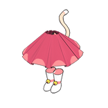 Pink Mew Mew Pants