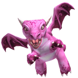 Pink Mini Dragon Fantasy Shoulder Pet