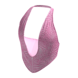 Pink Mixed Animal Print Party Tank Crop Top