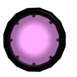 Pink Monoeye Look Right