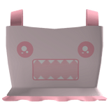 Pink Monster Frayed Top