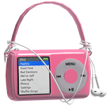 Pink MP3 Shoulder Bag
