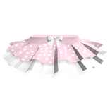 Pink Mushroom Ruffled Tulle Skirt