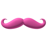 Pink Mustache