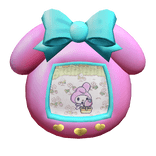 pink my melody tamagotchi backpack