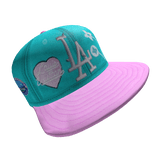 Pink n Blue IA LV Fitted Cap