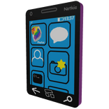 Pink Notkia Smartphone