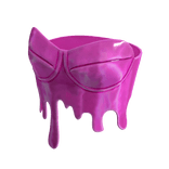 pink paint drip tube top