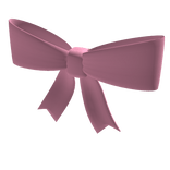 pink pearl bow