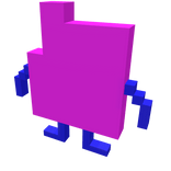 Pink Pixel Amigo