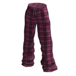 Pink Plaid Sweatpant Pajamas
