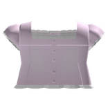 pink princess bow ruffle shirt