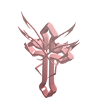 Pink Quartz Cross for Korblox