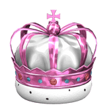 pink queen crown