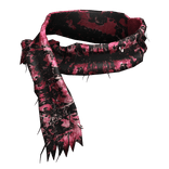 Pink Ratty Grunge Neck Scarf