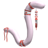 Pink Red Cute Medic Nurse Cat Tail