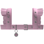 ♡ pink ruffle chest harness