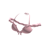 Pink Ruffled Bikini Top ♥ 