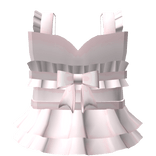 ♡: pink ruffled dress 