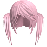 pink scene emo pigtails