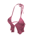 Pink Self Love Halter Cami Top