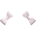 ♡ : pink side bows for pigtails