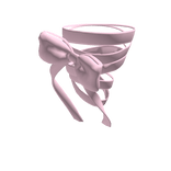 pink silk bow twisted (korblox) 