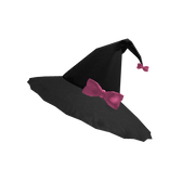 Pink Silk Bow Witch Hat 2.0