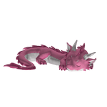 Pink Sleepy Dragon!