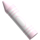 ♡ Pink Small Crayon Clip