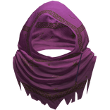 Pink Sorcerer Distressed Rune Hood