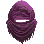 Pink Sorcerer Distressed Rune Hood