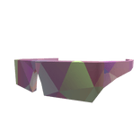 Pink Sparkle Clock Glasses