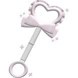 pink sparkle heart wand
