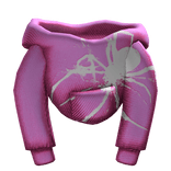 Pink Spider female Hoodie