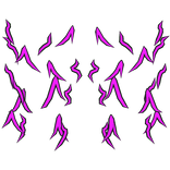 Pink Spiky Aura Bottom