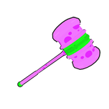 Pink Sponge Hammer