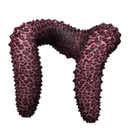 Pink Spotted Fluffy Boa